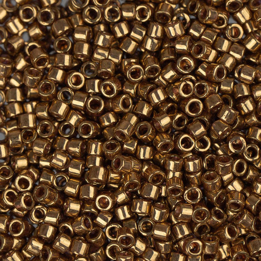 11/0 Delica Bead #0022L Metallic Light Bronze 5.2g