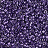 11/0 Delica Bead #0430 Dark Lilac Galvanized 5.2g