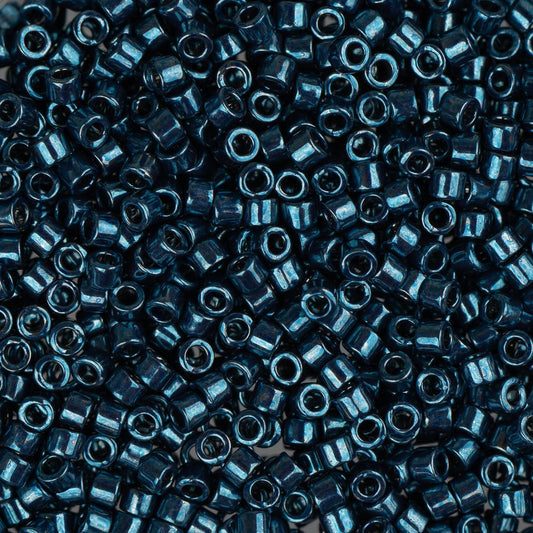 11/0 Delica Bead #0459 Dark Aqua Nickel Plated 5.2g