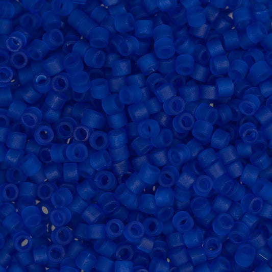Perle Delica 11/0 #0748 Bleu Cobalt Mat 5.2g