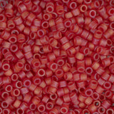 11/0 Delica Bead #0856 Red Orange AB Matte 5.2g