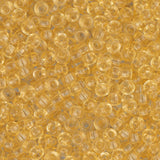 11/0 Perles Miyuki Rocailles #0132L Topaze Claire Transparente 22g