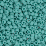 11/0 Miyuki Seed Beads #0412F Opaque Matte Turquoise Green 22g