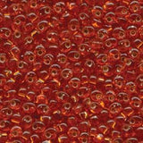 Magatama Beads #8 Silver Lined Orange 23g