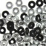 *Czech O Beads Jet Labrador 8.1g