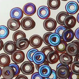 Czech O Beads 8.1g Rouge Azuro