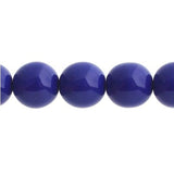 Czech Round Druk Beads 3mm Opaque Cobalt 62/strand