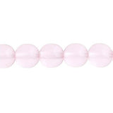 Perles tchèques Druk 3mm 62/fil Rose clair trans