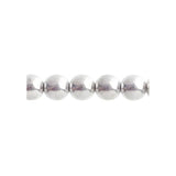 Perles tchèques Druk 4mm 45/fil Trans Crystal Silver Labrador