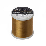 Miyuki Beading Thread Gold 50m