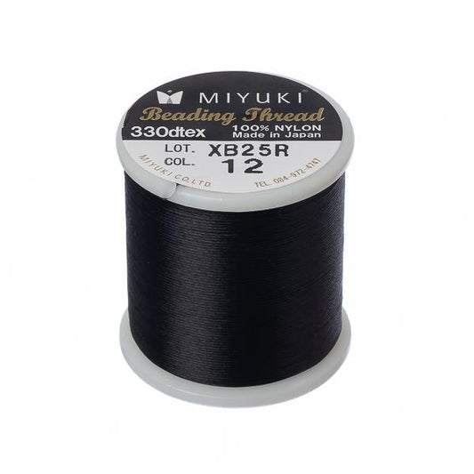 Miyuki Beading Thread Black 50m