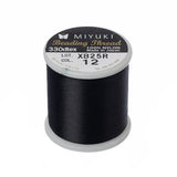 Fil Miyuki Beading Noir 50m