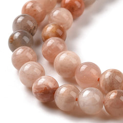 6mm Sunstone (Natural) Beads 15-16" Strand