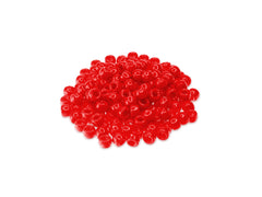 Pony Beads 175/pk - Opaque Red