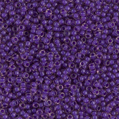 11/0 Miyuki Seed Beads #1932 Semi Matte Violet Lt Amethyst 22g
