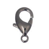 Fermoir Homard Métallique 15mm 10/paquet