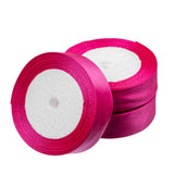 Ruban Satin 25mm Fuchsia 25yd