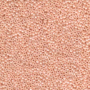 15/0 Miyuki Seed Beads #0429 Opaque Salmon 8.2g
