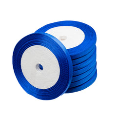 1/4" Satin Ribbon Royal Blue 25yd