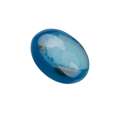 13x18mm Agate Blue (Natural/Dyed) Cabochons 2/pk