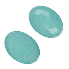 13x18mm Jade Turquoise (Natural/Dyed) Cabochons 2/pk