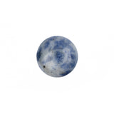 Gemstone Cabs, Round 12mm Blue Spot Jasper (Natural) 2/pk