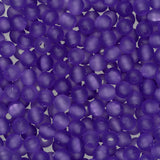 Round Fishing Beads 5mm Matte Oiled Amethyst Approx 1000/pk