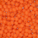 5mm Round Frosted Hyacinth Fishing Beads Approx 1000/pk