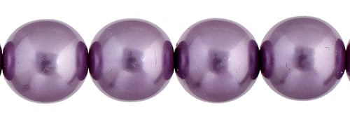 Czech Glass Pearls 8mm Purple 22/Strand