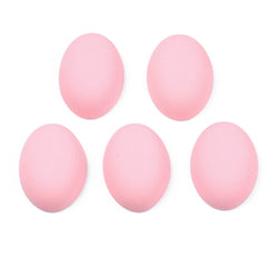18mm Pastel Pink Oval Cabochons 10/pk