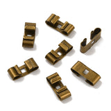 Bolo Slide Low Profile Antique Brass 10/pk