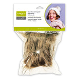 Pom Pom Faux Fur 5" Brown/Black Tip
