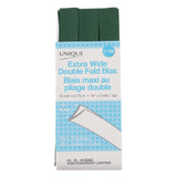 Extra Wide Double Fold Bias Tape Hunter Green 3yds
