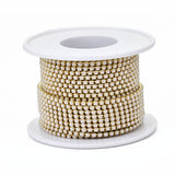 Metal 2mm Gold Pearl Banding 10yd/pk