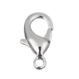 Fermoir Homard 15mm Nickel 10/pqt