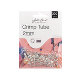 Crimp Tubes 2mm Silver 300/pk