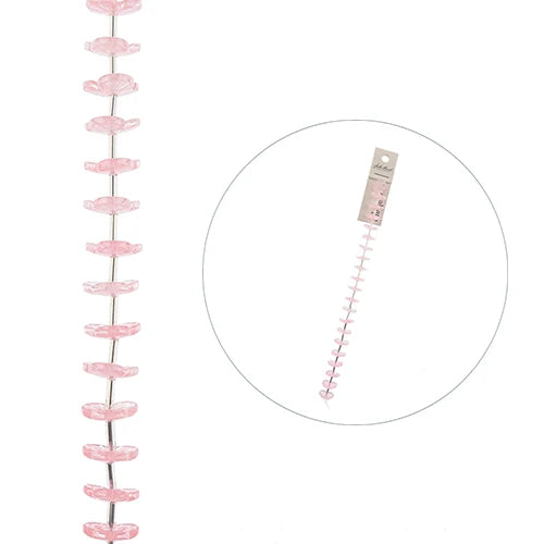 Crystal Lane Flower Caps 13mm Pink 7in