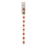 Crystal Lane Tulips 14x16mm Red 7in