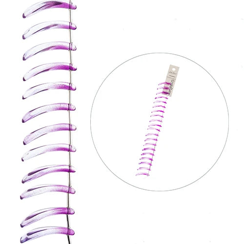 Crystal Lane Long Leaf 8x26mm Purple 7in