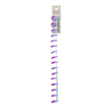 Crystal Lane Petals 12x16mm Blue & Purple 7in