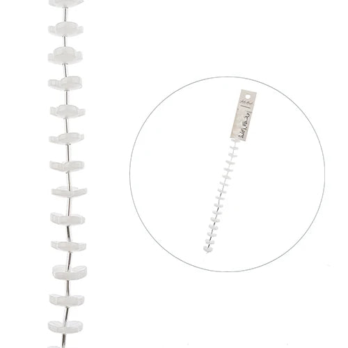 Crystal Lane Flower Caps 13mm White 7in