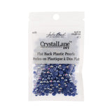 Crystal Lane DIY Flat Back Pearls 5mm Dark Blue AB 575/pk