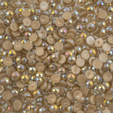 Crystal Lane DIY Flat Back Pearls 5mm Brown AB 575/pk