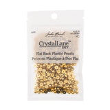 Crystal Lane DIY Flat Back Pearls 5mm Gold 575/pk