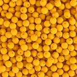 Czech Glass Beads 4mm Round Velvet Sunflower 46/Strand