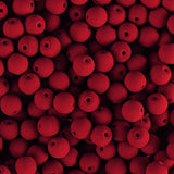 Czech Glass Beads 6mm Round Velvet Cherry 30/Strand