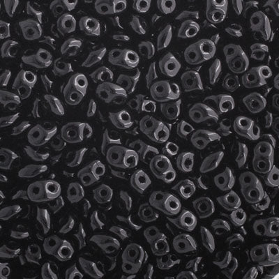Matubo Czech Superduo Beads Jet 22g