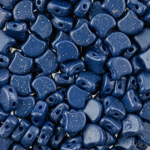 Matubo Czech Ginko Beads Stardance Midnight Blue 12g