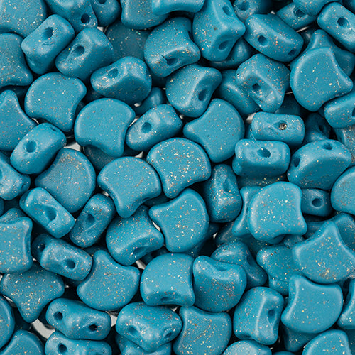 Matubo Czech Ginko Beads Stardance Caribbean Sea 12g