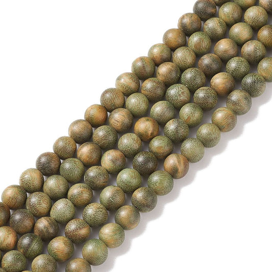 Sandalwood Round Beads 6mm Natural 15-16" Strand